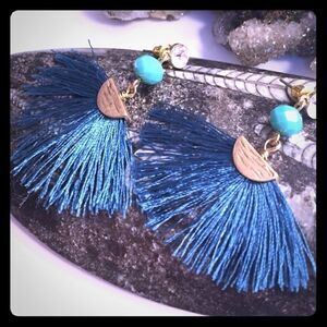 BRAND NEW IN PACKAGE CRAVE TASSEL EARRINGS